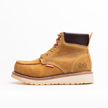 Legado Moc Toe 6in Mango Nobuck