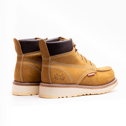 Legado Moc Toe 6in Mango Nobuck