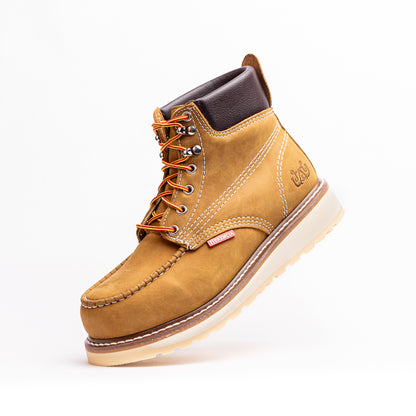 Legado Moc Toe 6in Mango Nobuck